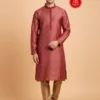 Royal Maroon Printed Kurta