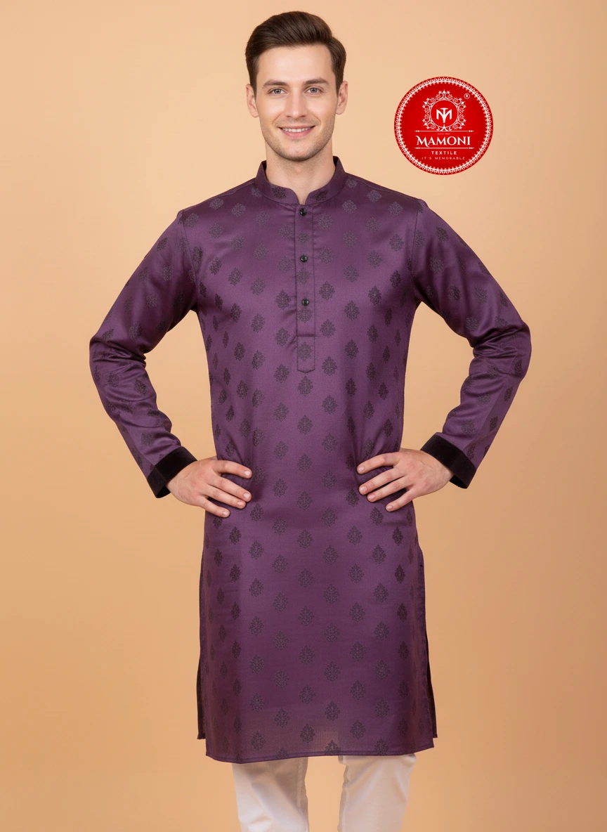 Elegant Dark Maroon Kurta