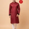 Elegant Dark Maroon Kurta